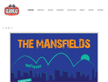 Tablet Screenshot of gearheadrecords.com